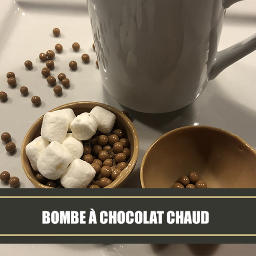 Bombe à chocolat chaud