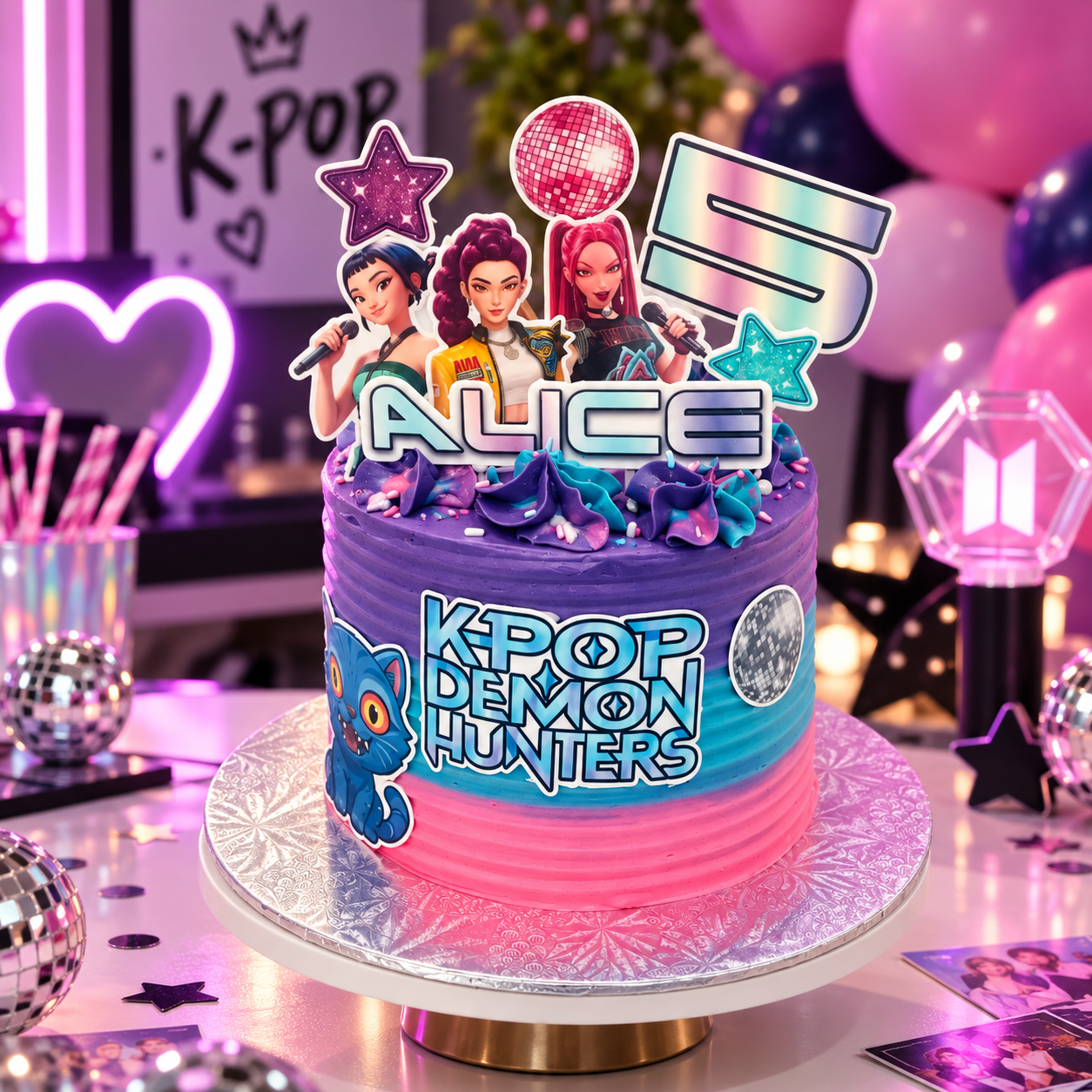Gâteau Kpop