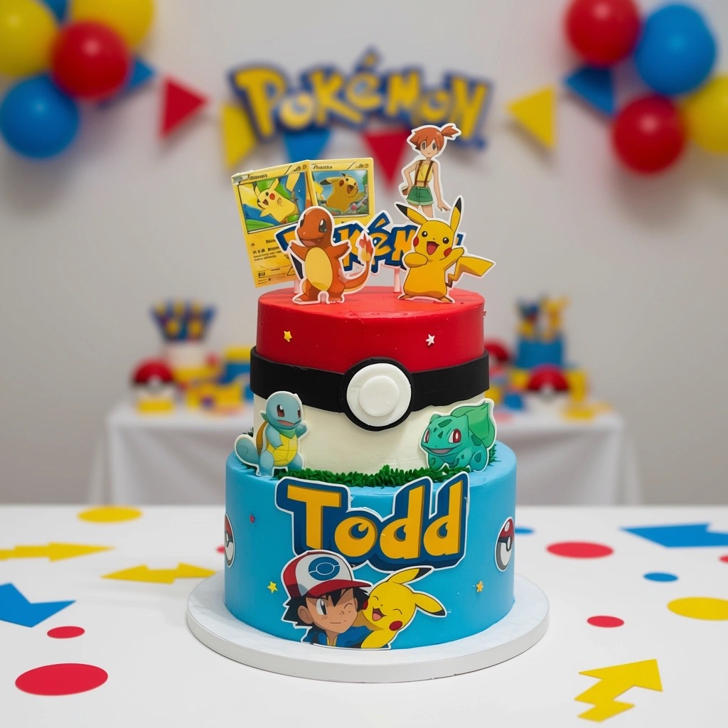 Gâteau Pokémon